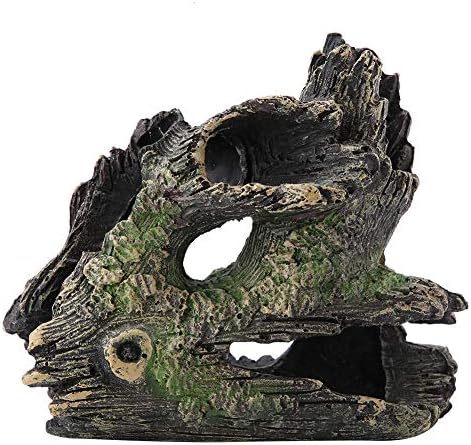 FTVOGUE Aquarium Driftwood Artificial Wood Tree Trunk Root Shrimp Spawning Ground Cave Fish Vivarium Decoration(ST-004C)
