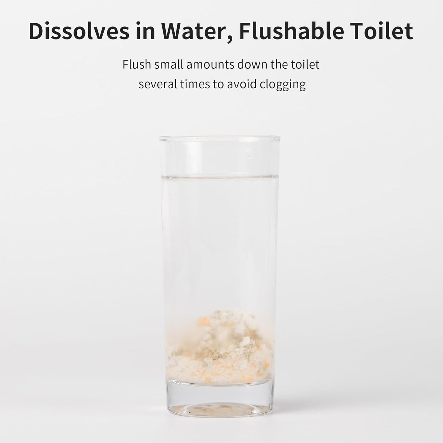 Tofu Mixed Cat Litter, Strong Clumping Kitty Litter Ultra Absorbent 2.5KG 100% Natural Tofu Litters with Bentonite, Flushable, Lightweight, Odor Control, Low Tracking, Dust-Free