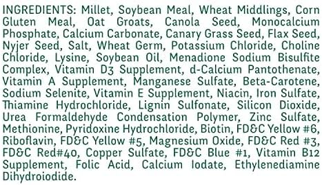 Wild Harvest Universal Blend For Small Birds 3 Pounds, Foritified Nutrition