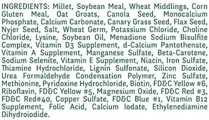 Wild Harvest Universal Blend For Small Birds 3 Pounds, Foritified Nutrition