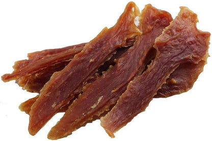 Amazon Brand - Solimo Duck Jerky Dog Treats,2 pounds