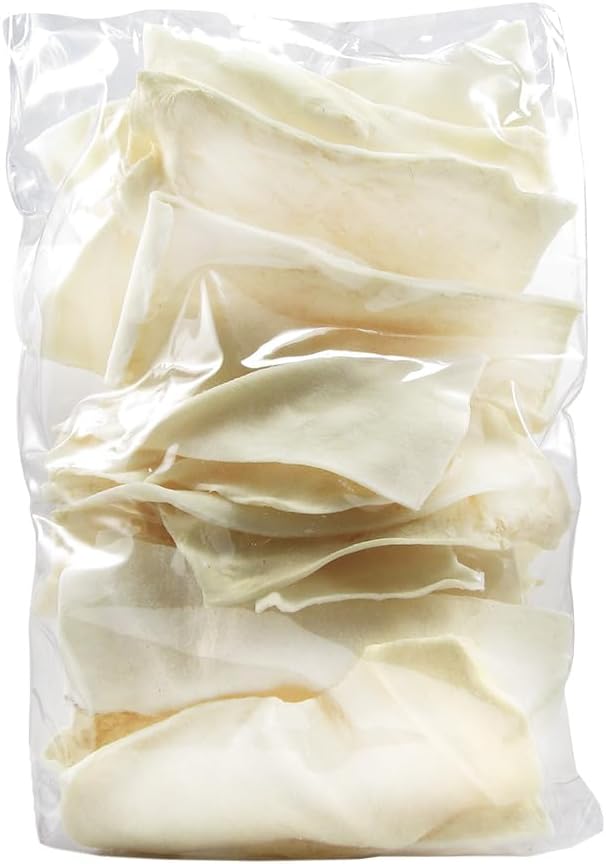 Good ’n’ Fun 100 Percent Beef Hide Chips 1 Pound, Rawhide for Dogs (Pack of 2)