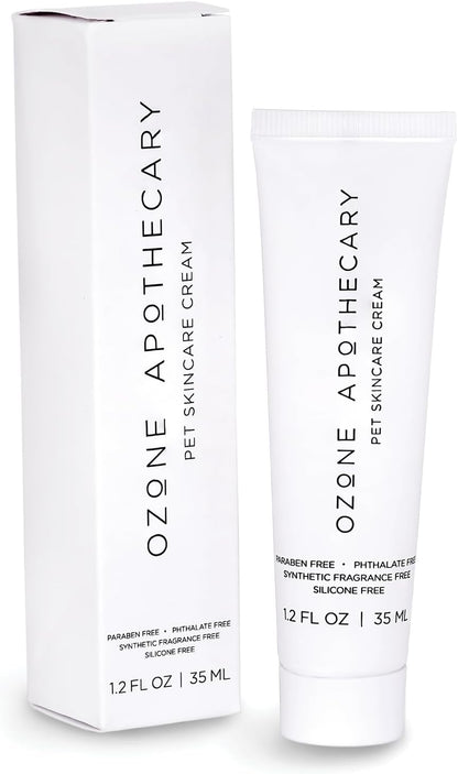Pet Skin Cream Ozone Oil Infused Skincare Antibiotic-Free (Previously Pet Liniment 10%) Safe for Cats Dogs and All Pets