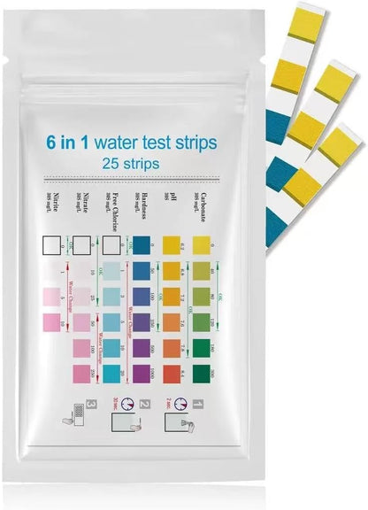 Betta Isolation & Breeding Starter Kit - 0.6Gallon Small Desktop Aquarium with LED Light, Heater, Clean Sponge, Plants, Luminous Stones, 6-in-1 Test Strips - for Betta Fish, Small Fish, Shrimp