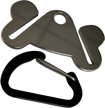 Metal Dog Poop Bag Holder Clip Hands Freely Waste Bag Secure For Outdoor Walking And Running And Practical Dog Poop