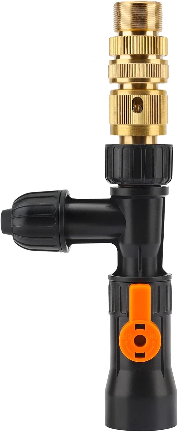 hygger HG-966 Metal Aquarium Water Changer Replacement Part Faucet Connector