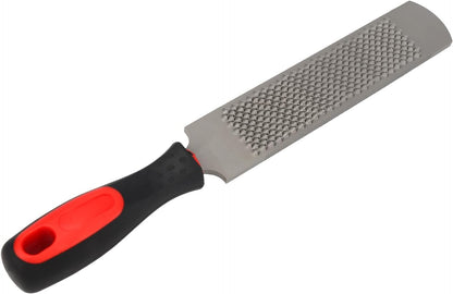 Hoof Rasp for Horse, 14in/33.5cm Steel Goats Sheep Hoof Rasp Double-Sided Rough or Fine Teeth Design Trimmers Farrier Tool Supplies for Horse Donkey Cow Goat Hooves Trimming Smoothing and Grooming