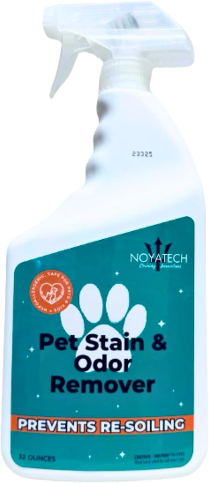 Pet Stain & Odor Remover – Fast-Acting Enzyme Cleaner for Dog & Cat Urine | Safe for Carpet, Couch, Turf, Tile & More | Non-Toxic, Kid & Pet Safe Spray
