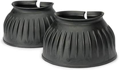 Shires Arma Overreach Bell Boots: Protect Your Horse's Hooves in Style Baby Blue/Pony