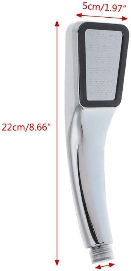 Shower Head High Pressure 300 Hole Pressurized Water Saving Booster Bath Sprayer Showerhead