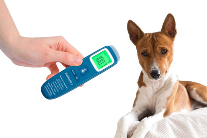 PetMedics Non-Contact Digital Pet Thermometer for Dogs - Infrared Fast and Accurate Canine Temperature Detection - Easy to Read LCD Display