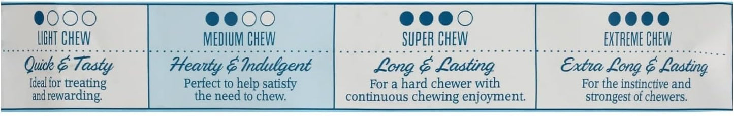 Rawhide-Free Peanut Butter Flavor Twist Sticks for Dogs, 50 Count, 9.7 oz Resealable Bag, Long-Lasting Chews, Highly Digestible, Helps Clean Teeth & Gums, Ideal for Small, Medium & Large Adult Dogs