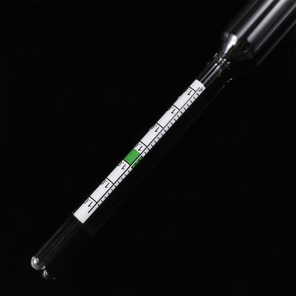 balacoo Glass Aquarium Hydrometer - 4 Pcs Fish Tank Hydrometer with Thermometer, Aquarium Glass Fish Tank Float Hydrometer(20 cm)