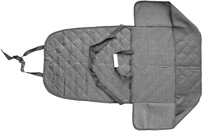 HONEST OUTFITTERS Dog Car Seat Covers, Pet Front Cover for Cars, Trucks, and Suv's - Waterproof & Nonslip Dog Seat Cover(Gray)