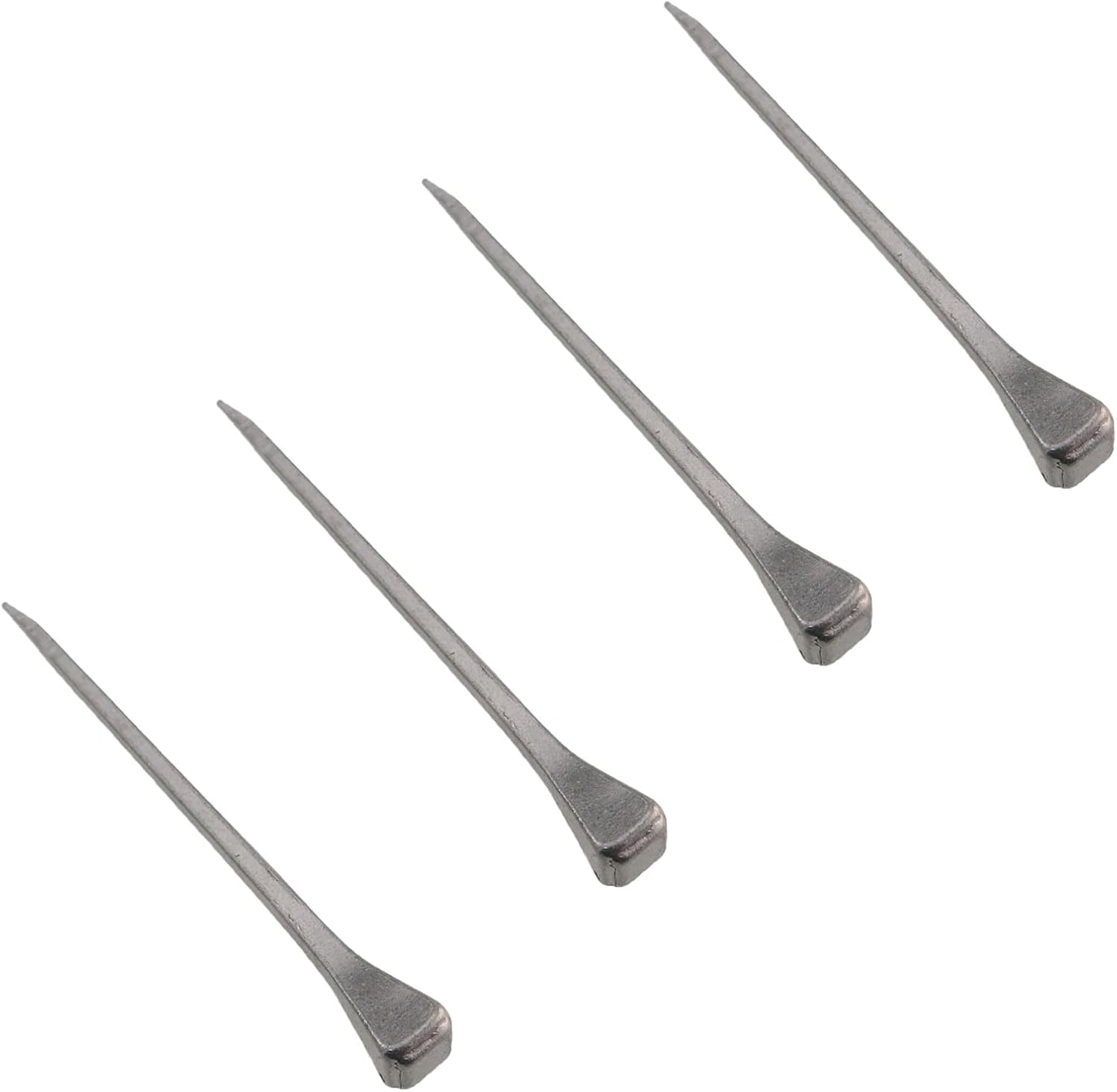 50PCS E3 Horseshoe Nails Low Carbon Steel 45mm Horse Tack Farrier Nails Shoe E Series Horse Training Equestrian Sports Supplies for Securing