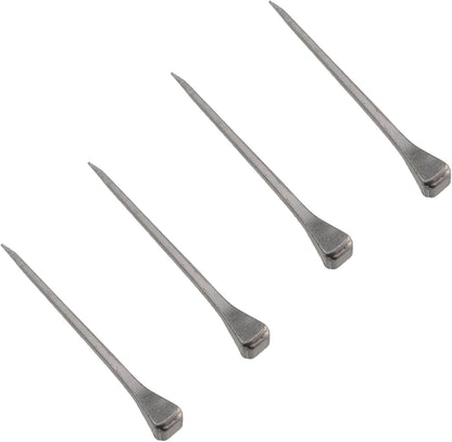 50PCS E3 Horseshoe Nails Low Carbon Steel 45mm Horse Tack Farrier Nails Shoe E Series Horse Training Equestrian Sports Supplies for Securing