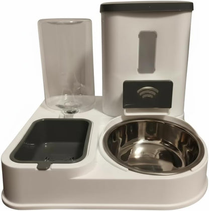 Green Living Pet Automatic Feeder,Water Feeder:Self-Balancing Environmental Feeder Solution