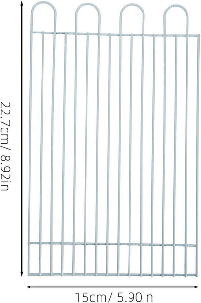 Small Animals Playpen 12-Panel Nylon Pet Fence with Snap Lock, Metal Frame Activity Pen for Hamsters and Bunnies Indoor Exercise and Isolation