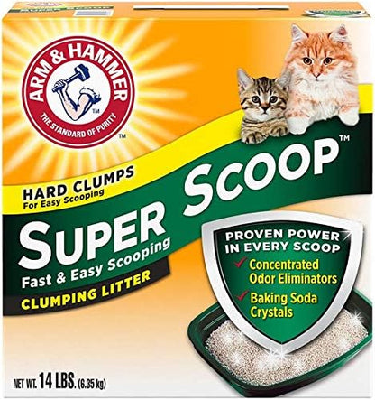 Arm & Hammer Super Scoop Clumping Litter Fresh Scent 14lb