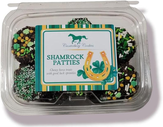 Shamrock Patties, Horse Treats with Festive Sprinkles, 24 oz, Limited Edition St. Patrick's Day