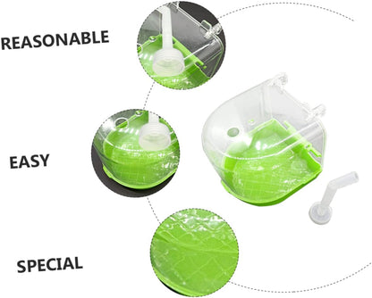 Bird Bathing Tub for Parrots Outdoor Hanging Bird Bath Basin for Parakeets Cockatiels and Budgies