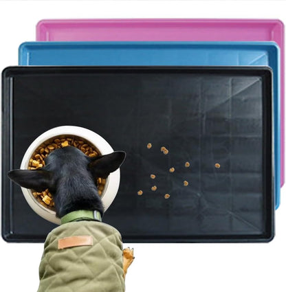 Plastic Bottom for Pet Cages Crates Replacement Tray Dog Crate Avoid Water or Spilling Out Dishwasher Safe Pink 22.8" LX19.3 WX1.0 H