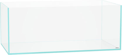 LANDEN 90S 39 Gallon Shallow Tank Rimless Low Iron Tank 35.4" L × 19.7" W × 14.2" H (90cm x 50cm x 36cm); 10mm Thickness Aquascape Fish Tank, Black Leveling Mat Included