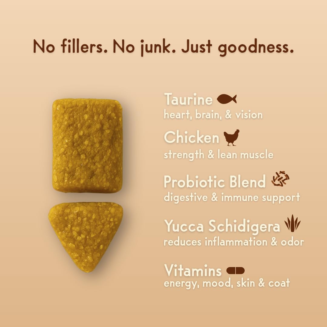 Feline Biome: Premium Cat & Kitten Probiotic – Gut Health, Diarrhea Relief & Immune Support – Natural & Organic Ingredients – 60 Soft Chews with Real Chicken and Chicken Liver