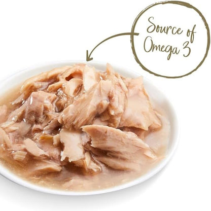 Applaws Natural Tuna Flakes in Gravy Wet Cat Food, 2.12 oz., Case of 18, 18 X 2.12 OZ