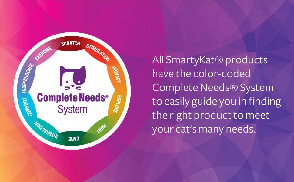 SmartyKat (3 Count) Skitter Critters Catnip Cat Toys - Gray/Cream, 3 Count