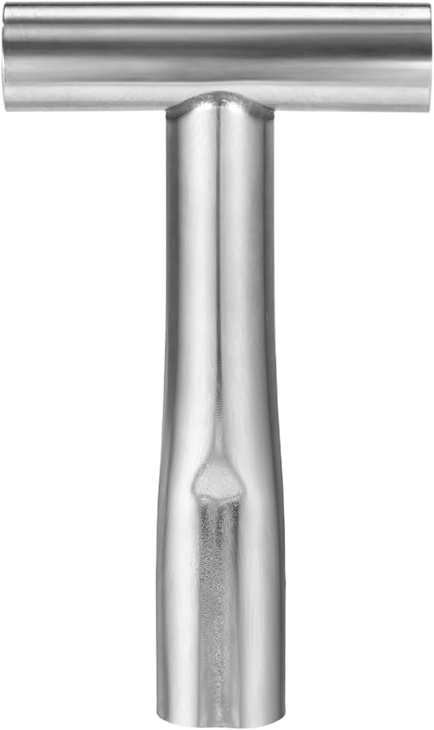 Cat Water Fountain Spout, Stainless Steel T-Shaped Kitty Drinking Fountain Accessories for Cats and Dogs Compatible with 3.2L/108oz Pet Water Dispenser