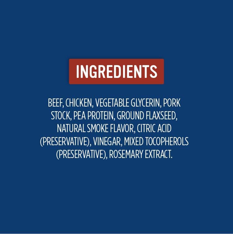 Blue Dog Bakery Protein Jerky Meat Sticks, Made w/USA Beef #1 Ingredient, Healthy Dog Treats, All Natural, 6 oz (Pack of 2)