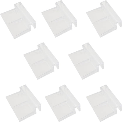 8PCS 6mm Acrylic Aquarium Lid Clamps Transparent Fish Tank Cap Support Frame Pet Supplies