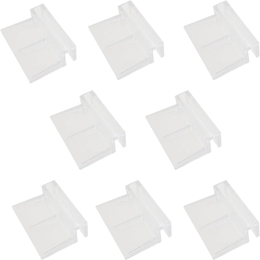 8PCS 6mm Acrylic Aquarium Lid Clamps Transparent Fish Tank Cap Support Frame Pet Supplies