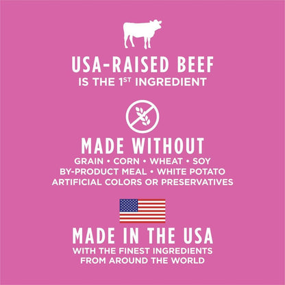 Instinct Raw Boost Small Breed, Natural Dry Dog Food with Freeze Dried Pieces, High Protein, Grain Free Recipe - Real Beef, 3.5 lb. Bag