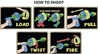 HurriK9 Dog Ring Launcher, Starter Pack Launcher + 3 Standard Rings