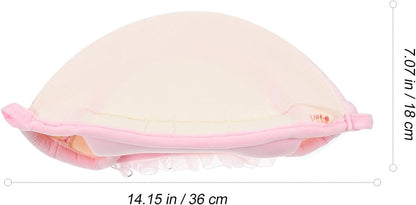 Sugar Glider Hanging Nest and Hamster Tunnel Bed, Warm Soft Hanging Hammock for Small Pets, Pink L Size, Comfortable Sleeping Hideout for Hamsters, Squirrels, and Sugar Gliders