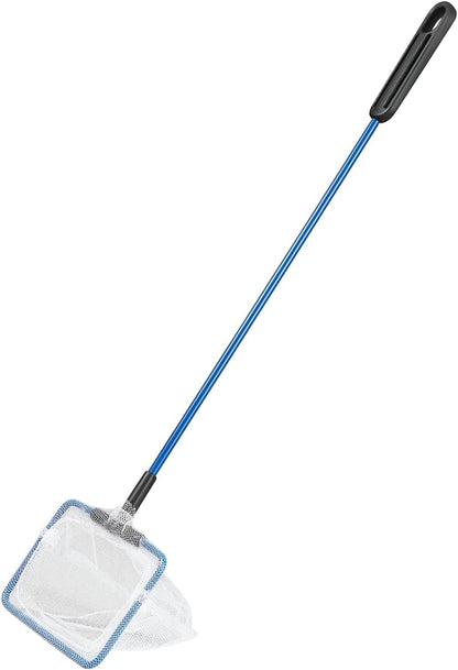 AQUANEAT Aquarium Fish Net, Small Fish Tank Cleaning Net, Food Wastes Skimmer for Small Ponds and Pools