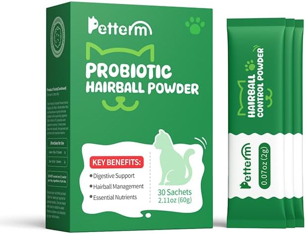 PETTERM Tear Stain Remover for Dogs & Cats – Gentle Eye Stain Cleaner for White Dogs
