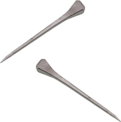 50PCS E3 Horseshoe Nails Low Carbon Steel 45mm Horse Tack Farrier Nails Shoe E Series Horse Training Equestrian Sports Supplies for Securing