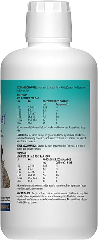 Omega Alpha Shiny Coat Equine Supplement, 1L