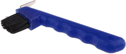 Hoof Pick with Brush Horse Grooming Equipment, Blue