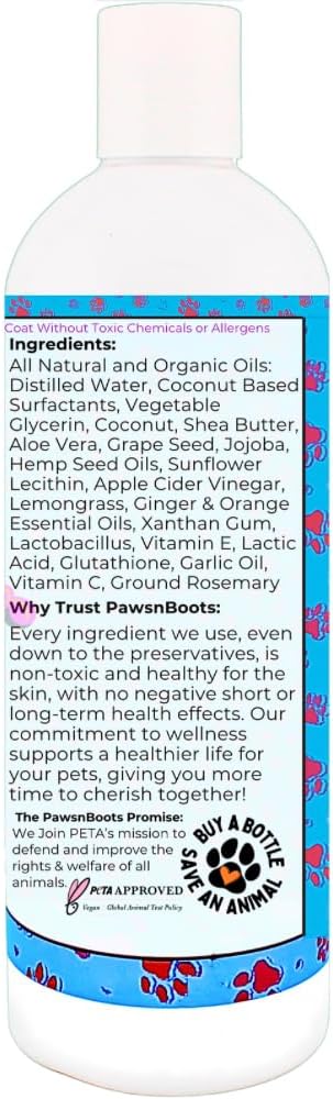 Skunk Odor Remover, #1 Most Effective & Safest Formula Available. Shampoo Guranteed to Get The Skunk Out! 100% Natural, Non-Toxic, Safe to Use on Dogs/Cats, Clothing, Furniture, Even You!