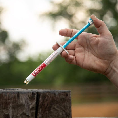 Jeffers Equine Ivermectin Gel Horse Dewormer Paste 1.87%, Broad Spectrum Equine Parasite Control Formula, Apple Flavored Oral Wormer for Horses, Easy Travel Use, Mess Free Syringe Tube - 10 Pack