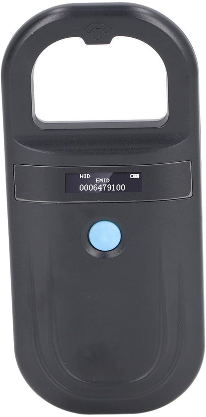 Portable Pet Tag Chip Scanner with OLED Display Screen for Railway Inspection 800mAh Battery