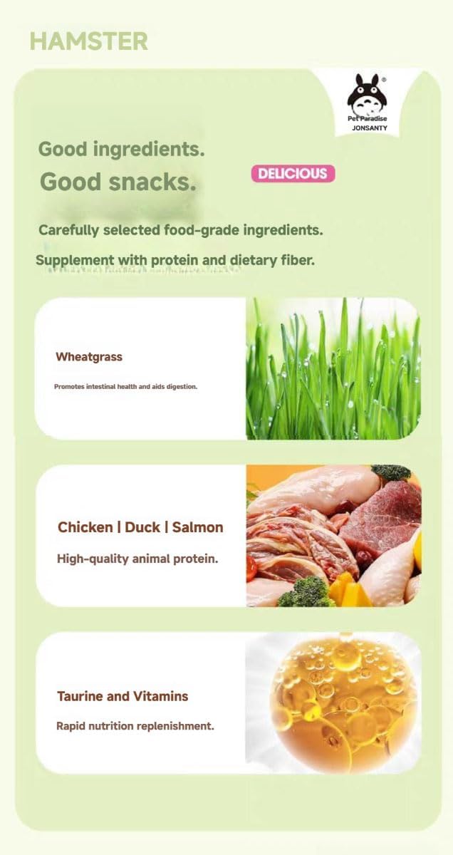 Food for Hamsters, Hedgehogs, Lizards, Frogs, Birds, Hedgehogs, Snacks, Nutritious, Small Animal Food