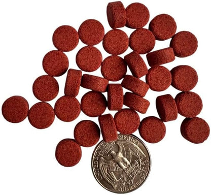 Plecoceramics Protein Wafers Universal Fish Food for Aquarium Fish - Turtle, Goldfish, Catfish - Algae Wafers for Bottom Feeders - Protein Pellets (100 gr, with Spirulina)