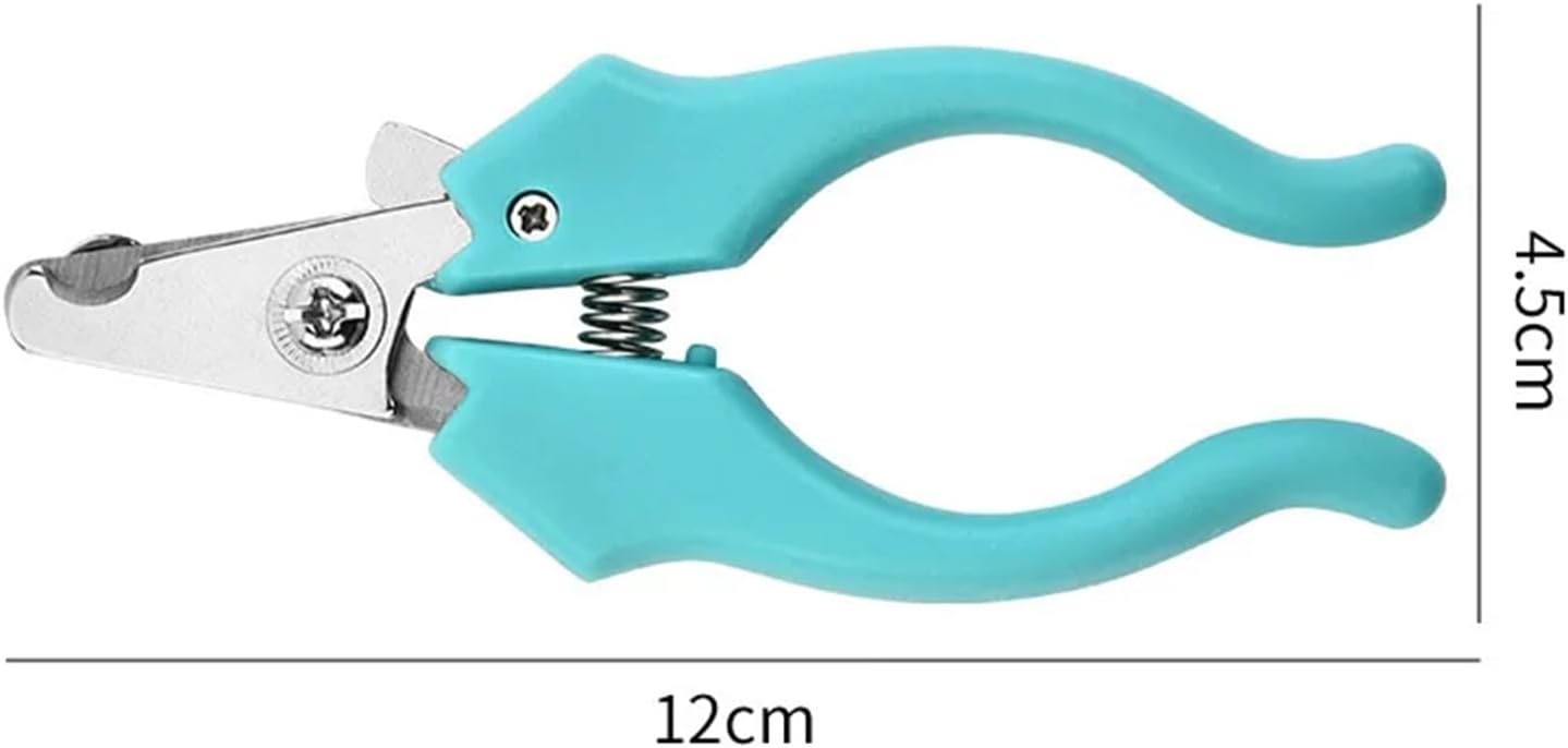 Pet Nail Clippers Dog Cat Nail Scissors Professional Pet Clipper for Small Stainless Steel Trimmer Puppy Grooming Care Tools(Color2)