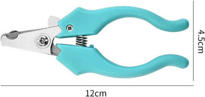 Pet Nail Clippers Dog Cat Nail Scissors Professional Pet Clipper for Small Stainless Steel Trimmer Puppy Grooming Care Tools(Color2)