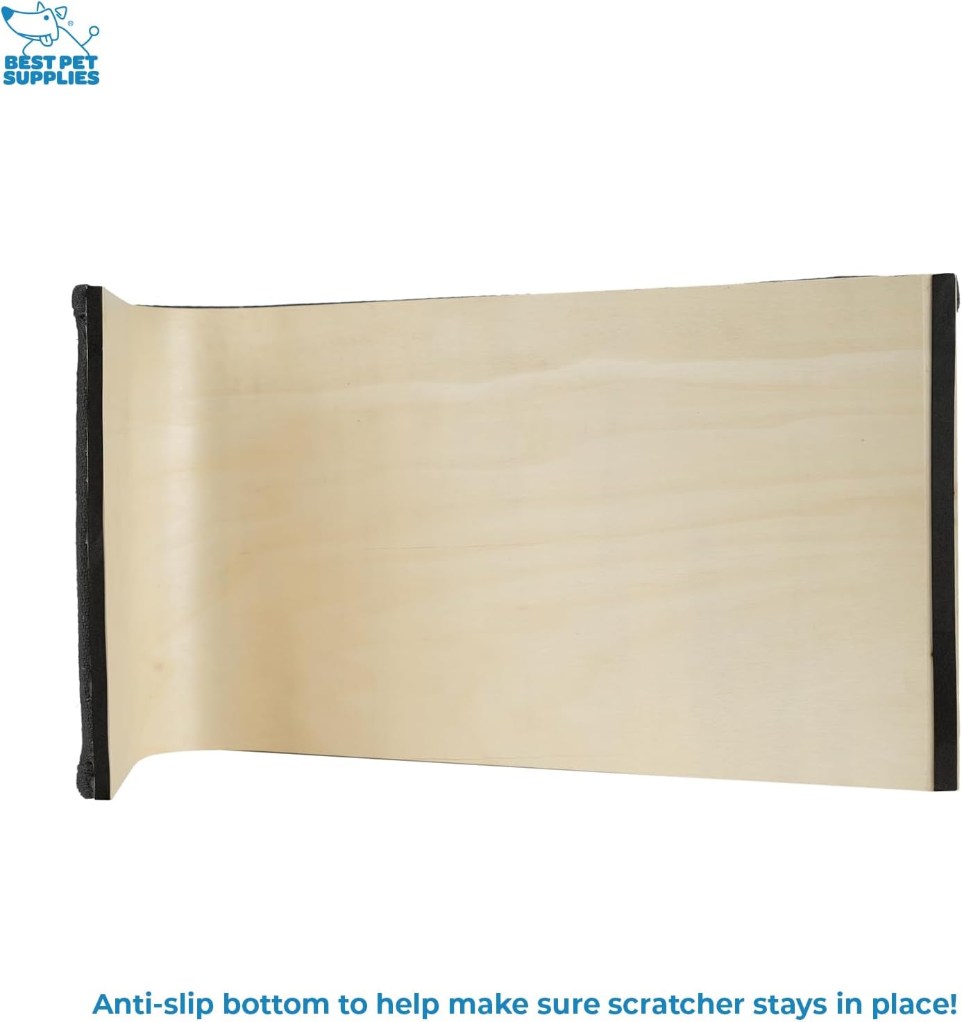 Best Pet Supplies Catify Cat Scratcher, Fun Interactive Scratchers, Posts, Poles, Claw Safe, Furniture Saver Indoor Play Support Natural Cat Behaviors Heavy Duty - Ramp (Gray)